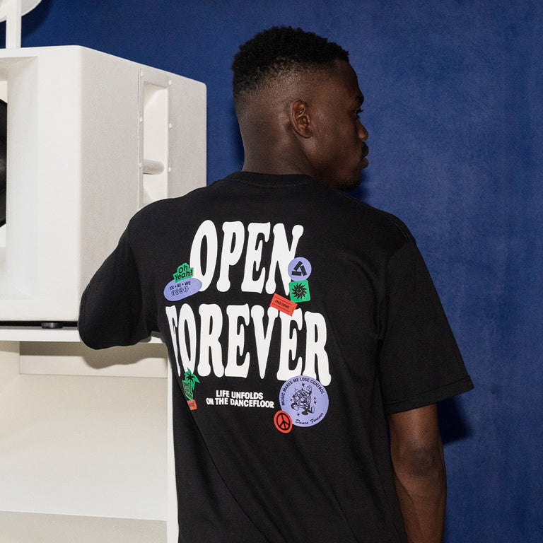 Open Forever: Asphaltgold pusht Clubkultur mit Support-Shirt