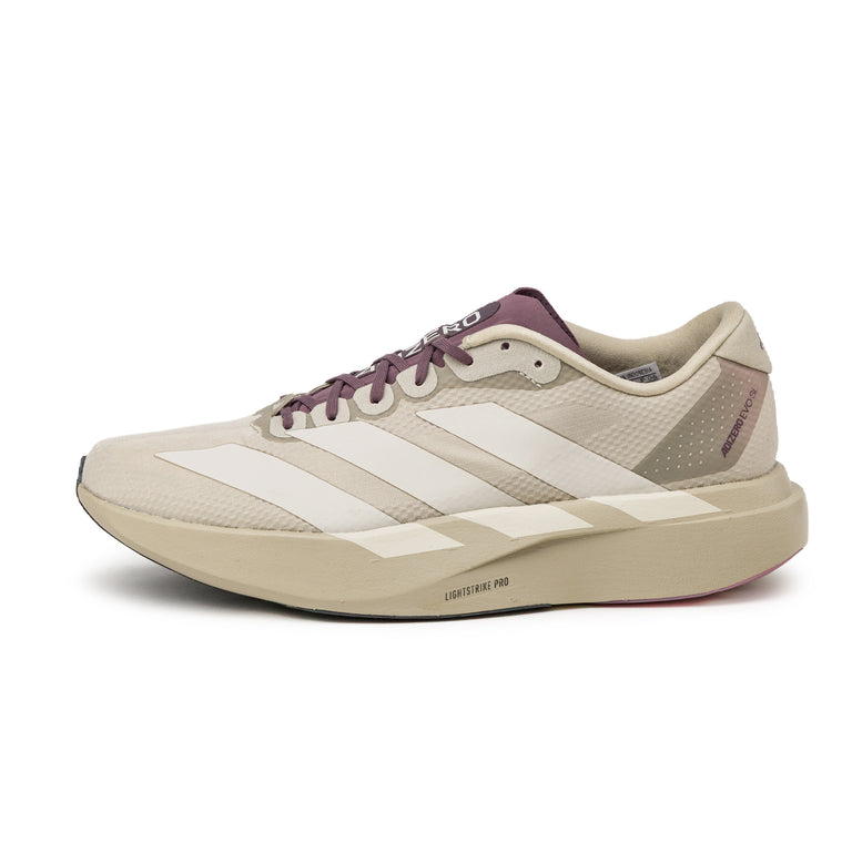 Adidas x Hermanos Koumori Adizero EVO SL *Woven* - 41 1/3 / Putty Grey / Aluminum / Shadow Fig
