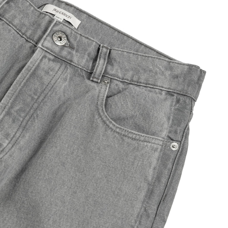 JW Anderson Bootcut Jeans - 31 / Light Grey - 3