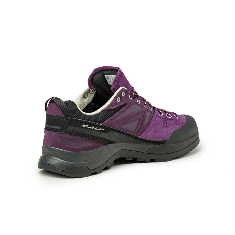 Salomon X-Alp Leather - 39 1/3 / Winter Bloom / Plum Perfect / Lime Cream - 3