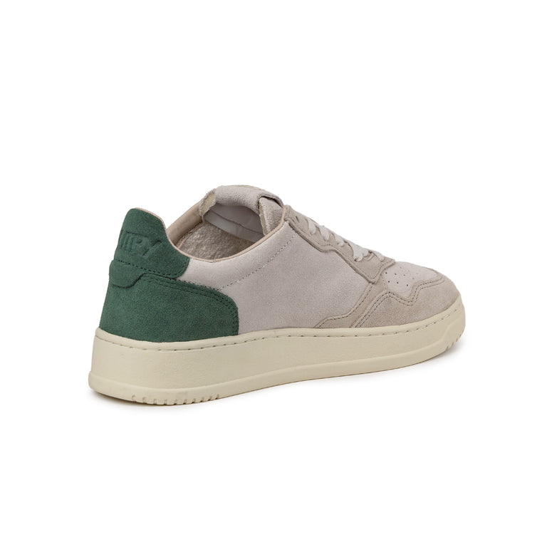 Autry Medalist *Suede* - 40 / Sand / Green - 3