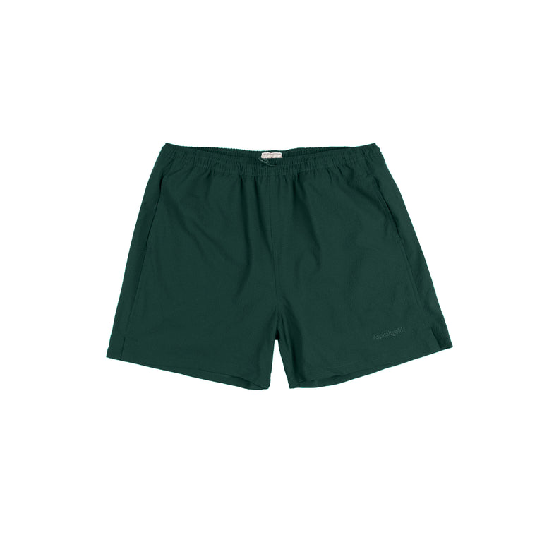 Asphaltgold Essential Track Shorts - S / Dark Green
