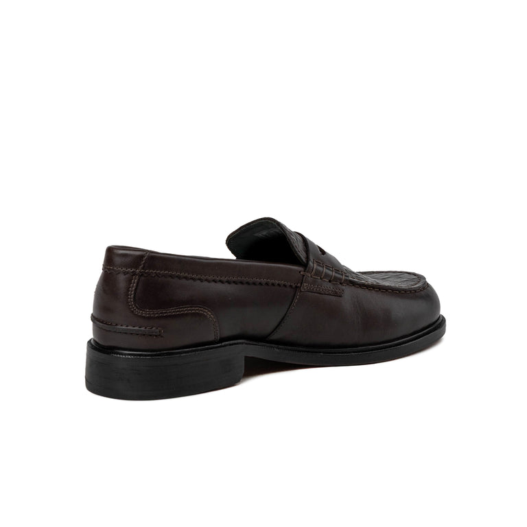 Clarks Craft James Lo - 43 / Brown Crocodile Leather - 3