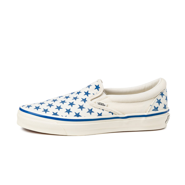 Vans Classic Slip-On *Stars* - 37 / White / Blue
