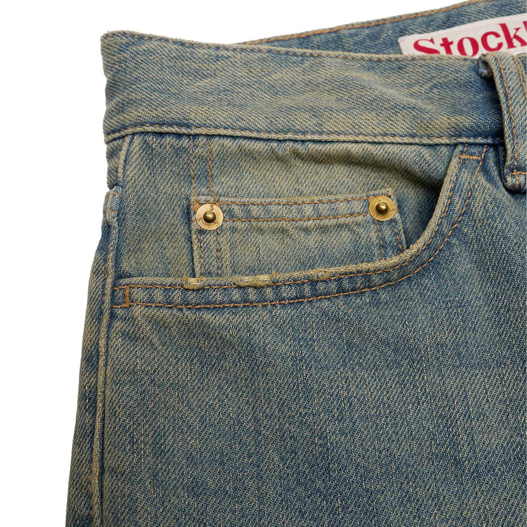 Stockholm Surfboard Club Frank Jeans - 30 / Sand Blue - 3