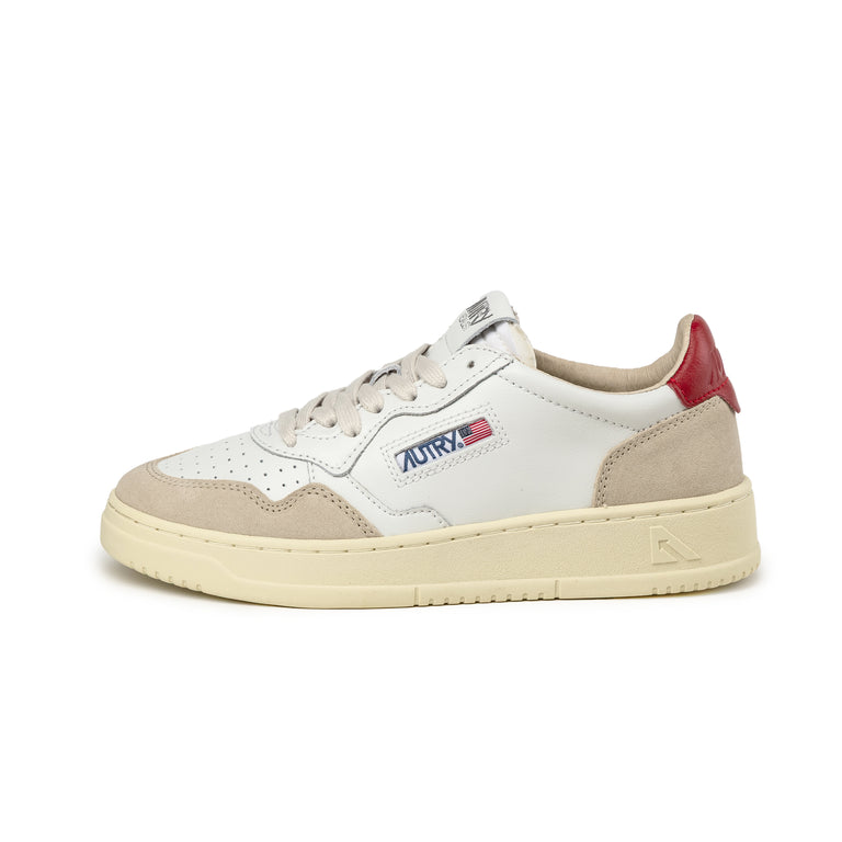 Autry Medalist W *Leather / Suede* - 36 / White / Red

