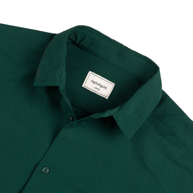 Asphaltgold Essential Shirt - S / Dark Green - 3