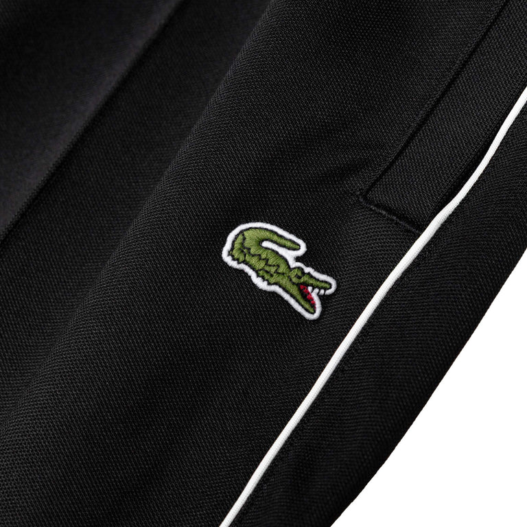 Lacoste Trim Accent Piqué Sweatpants - L / Black - 4