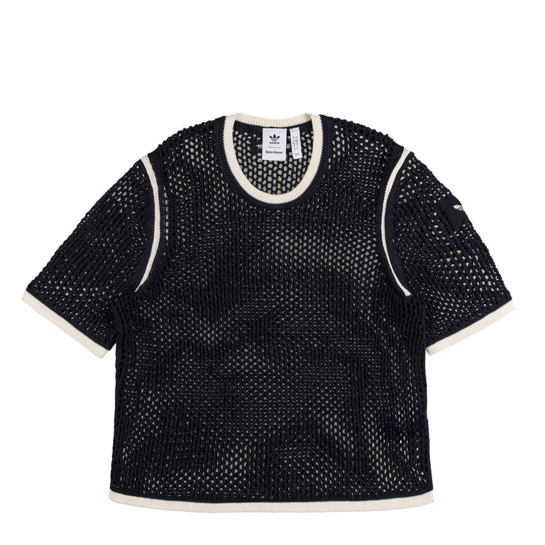 Adidas x Wales Bonner Wmns Knit Tee - XXS / Night Navy
