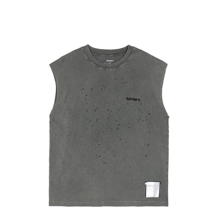 Satisfy MothTech Muscle Tee - S / Faded Black
