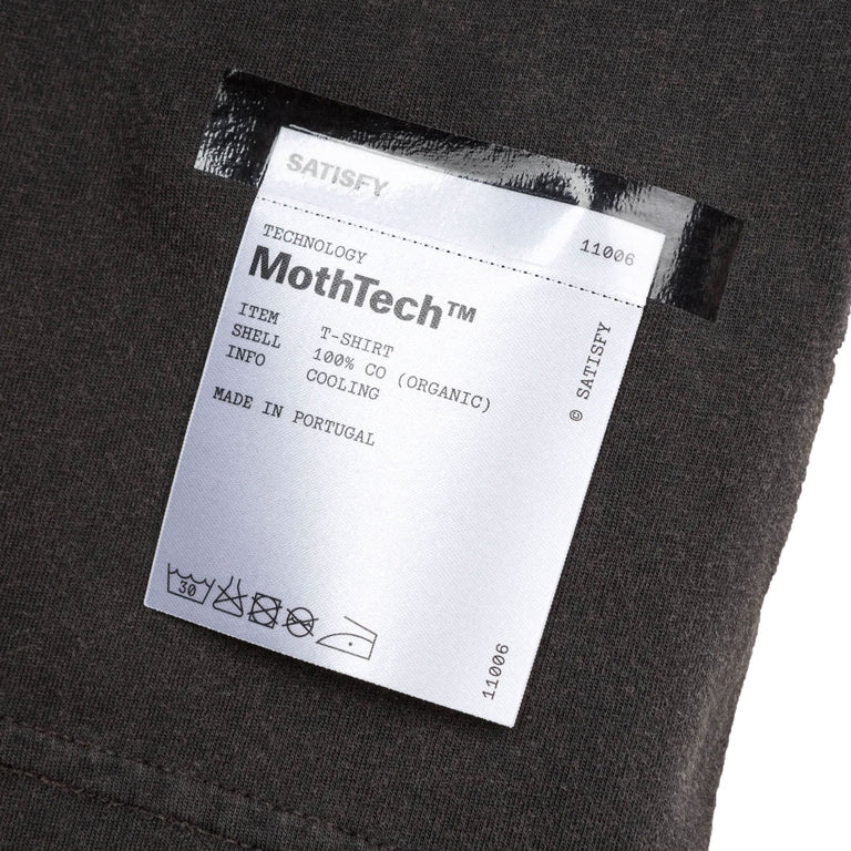 Satisfy MothTech T-Shirt *Wave* - M / Aged Black - 5