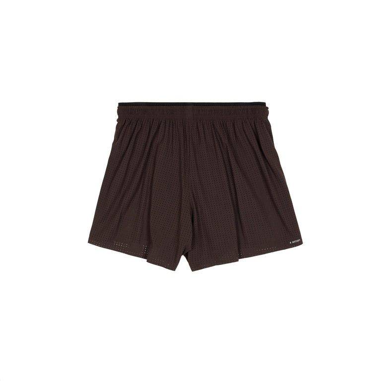 Satisfy Space-O 5 Shorts - S / Deep Mahogany - 2