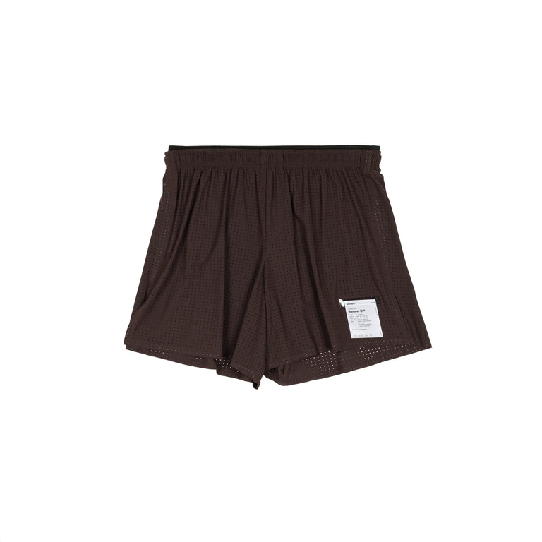 Satisfy Space-O 5 Shorts - S / Deep Mahogany
