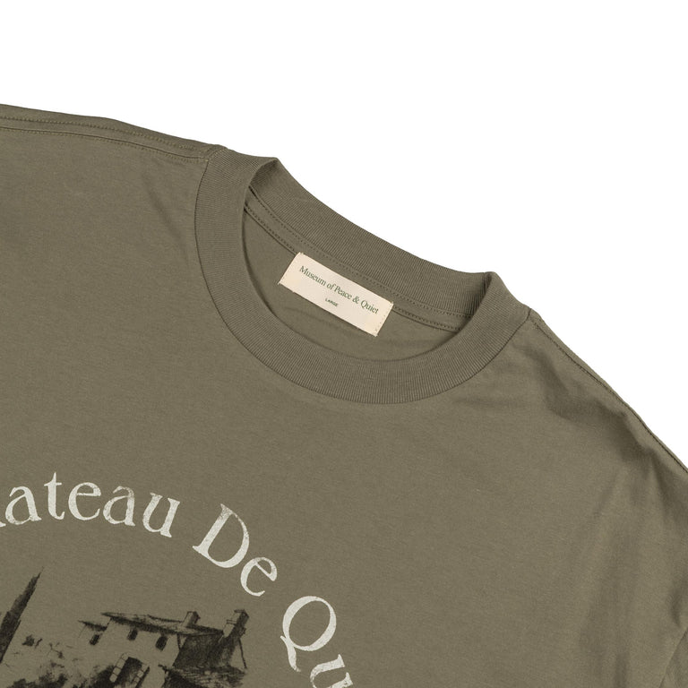 Museum of Peace & Quiet Chateau T-Shirt - S / Olive - 2