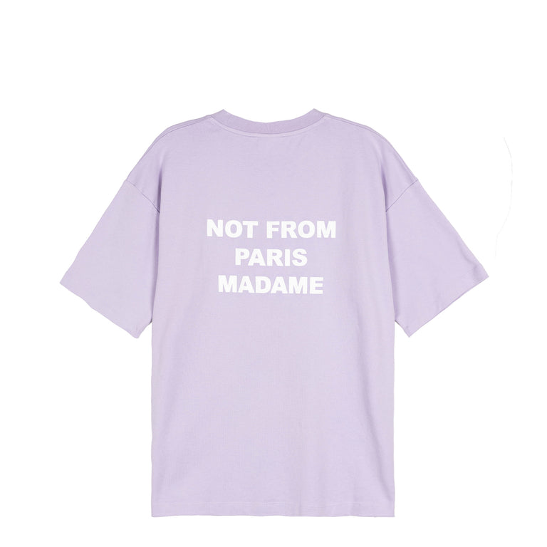 Drole de Monsieur	Le T-Shirt Slogan - L / Lavender
