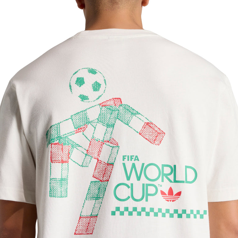 Adidas	FIFA World Cup 26™ Ciao Mascot T-Shirt - L / Cloud White - 2