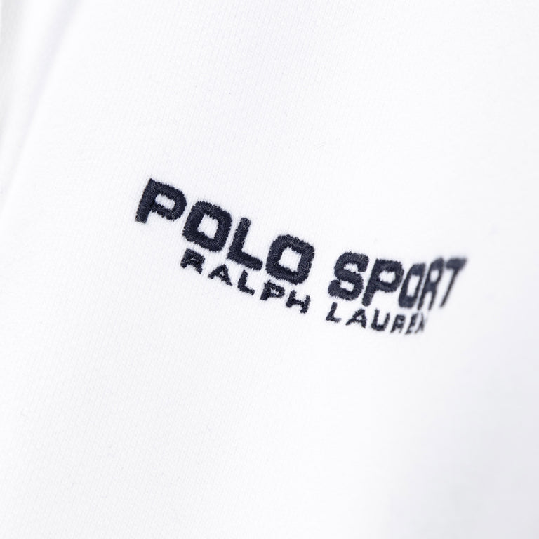 Polo Ralph Lauren Relaxed Fit Polo Sport Fleece Hoodie - L / White - 5