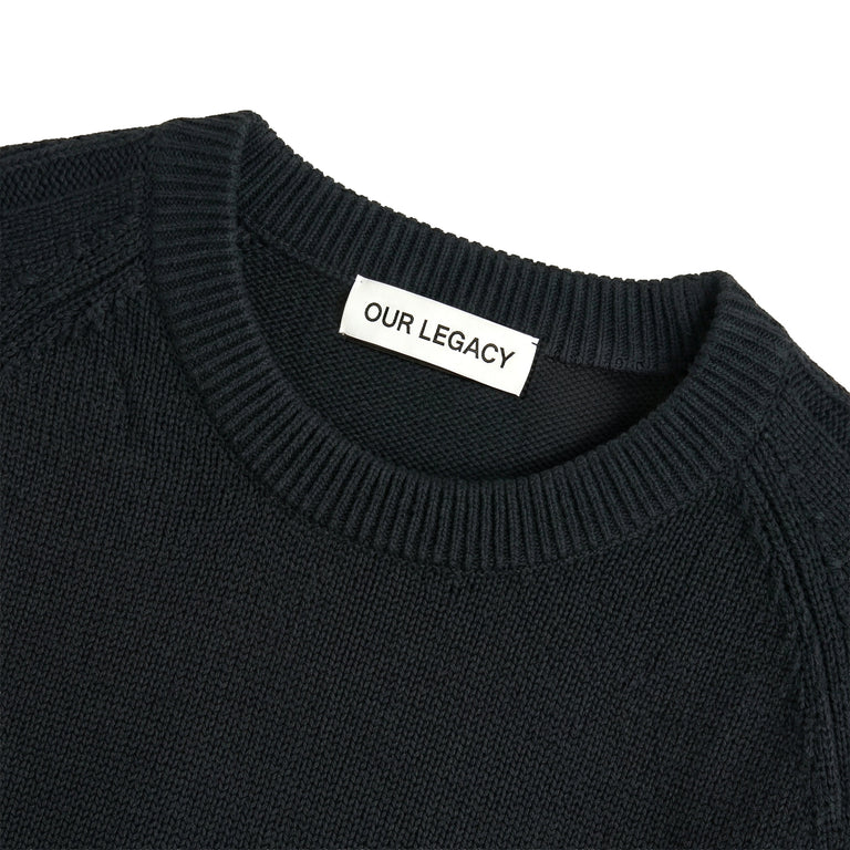 Our Legacy True Roundneck - 54 / Black Cloud Cotton - 2