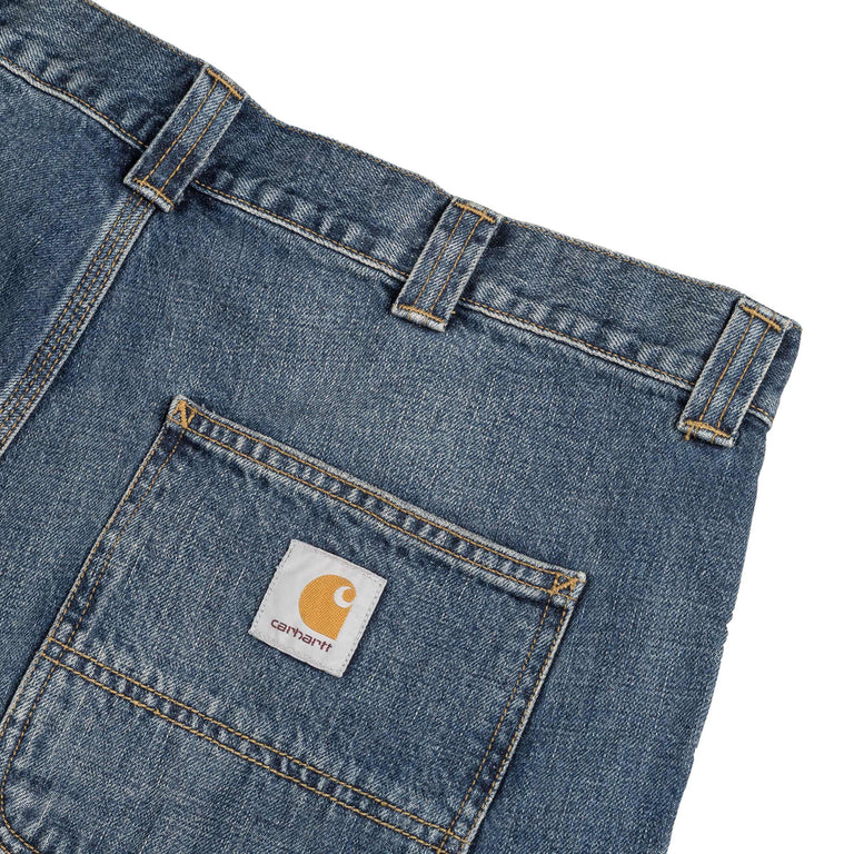 Carhartt WIP OG Single Knee Pant - XL / Blue Dark Used Wash - 4