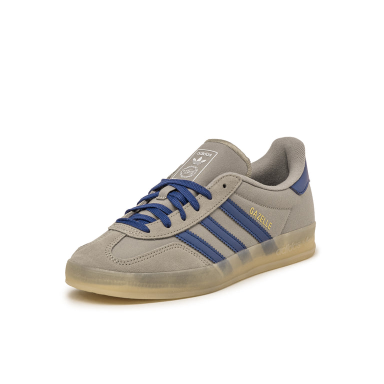 Adidas Gazelle Indoor - 47 1/3 / Silver Pebble / Victory Blue / Magic Beige - 2