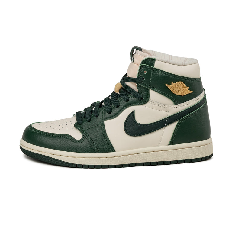 Nike Wmns Air Jordan 1 Retro High OG - 40 / Pale Ivory / Pro Green / Fir / Coconut Milk
