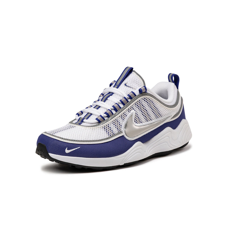 Nike Air Zoom Spiridon SP - 38.5 / White / Metallic Silver-Light Concord - 2