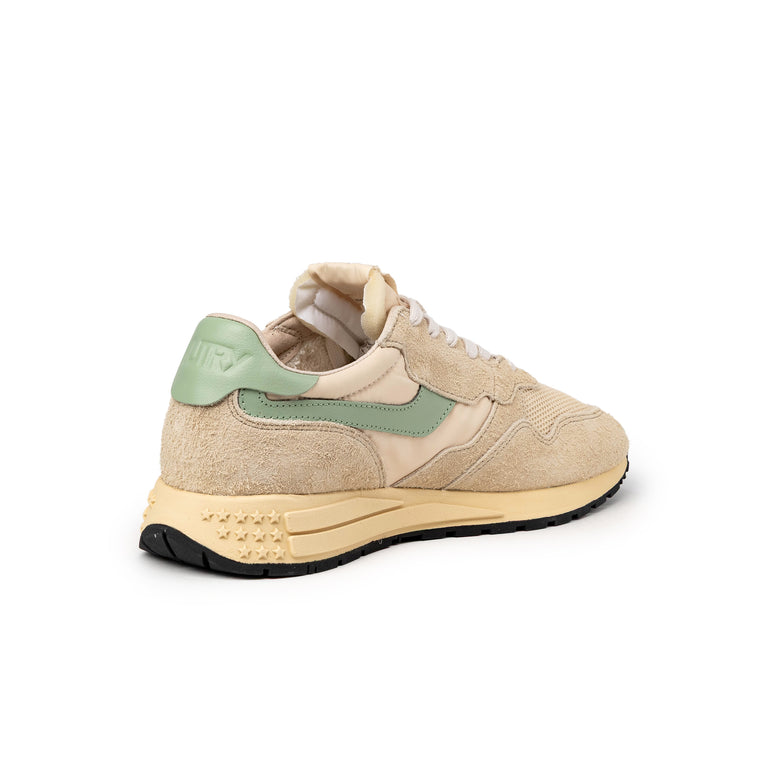Autry Reelwind Low *Suede / Net* - 41 / Ecru / Reseda - 3