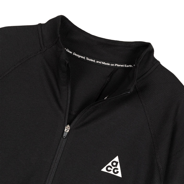 Nike	ACG Dri-Fit Mid-Layer 1/4-Zip Trail Running Top - XXL / Black / Black / Summit White - 2