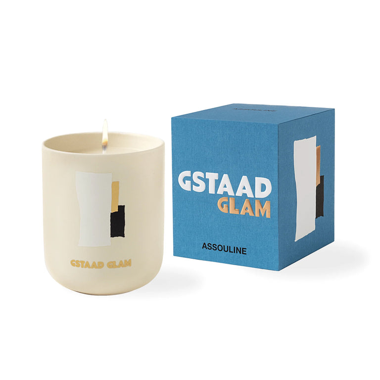 Assouline Gstaad Glam - Travel From Home Candle - 1