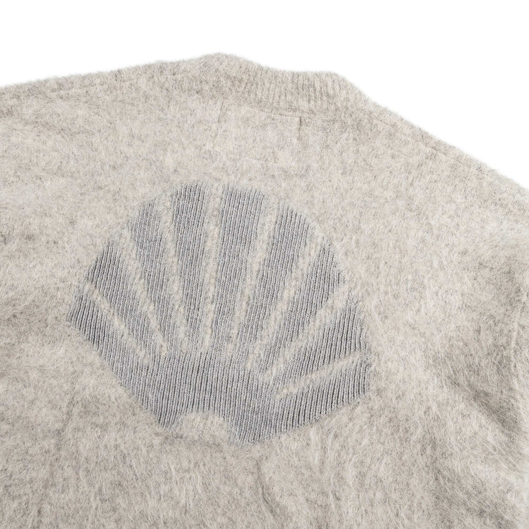 New Amsterdam Surf Association Alpaca Blend Crewneck - L/XL / Grey - 4