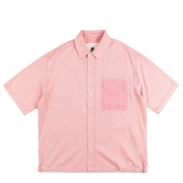 New Amsterdam Surf Association Denim Shirt - L / Rosebloom - 1