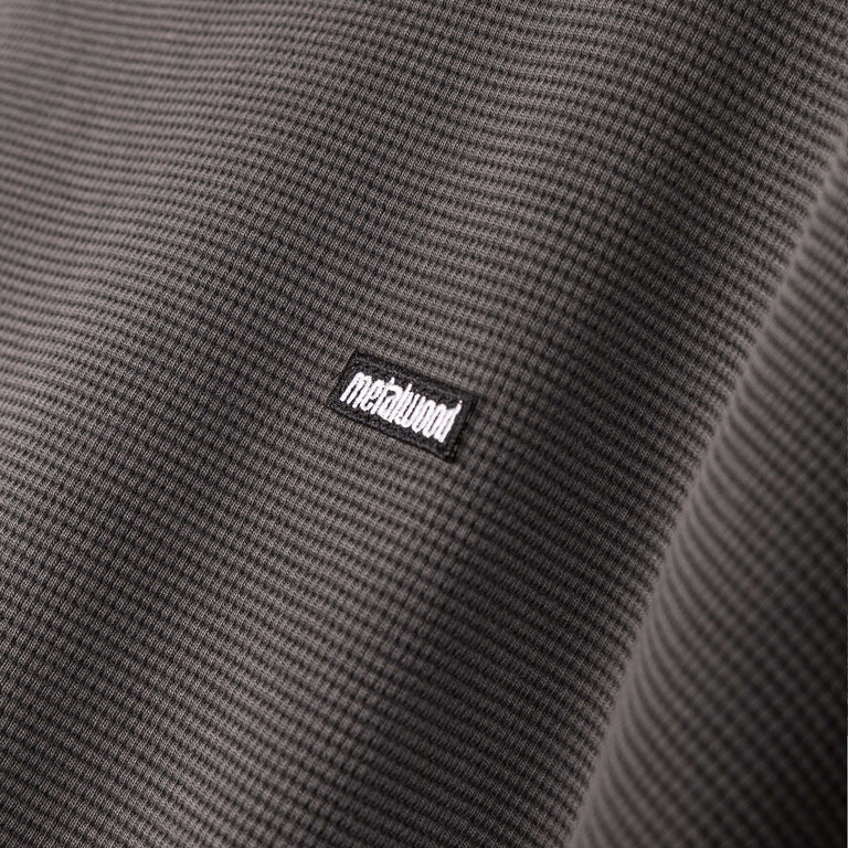 Metalwood Mini Metal Logo Thermal Shirt - S / Tar - 4