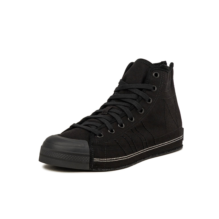 Adidas Y-3 x NBHD Nizza Hi - 40 2/3 / Black / Black / Off White - 4
