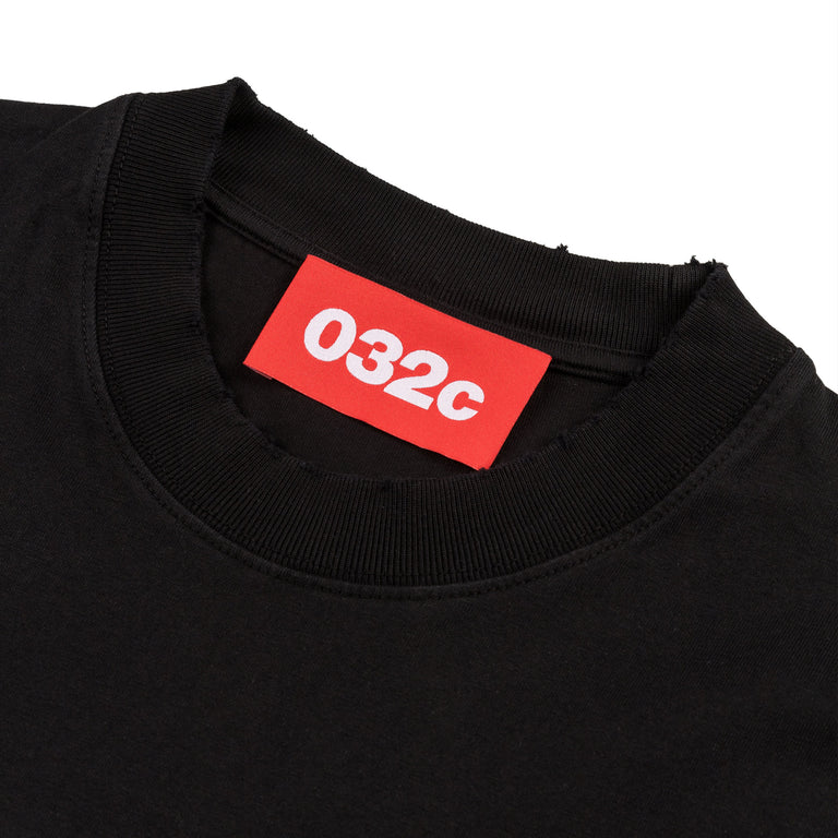 032c ''Victor'' Tight Longsleeve - XL / Faded Black - 4