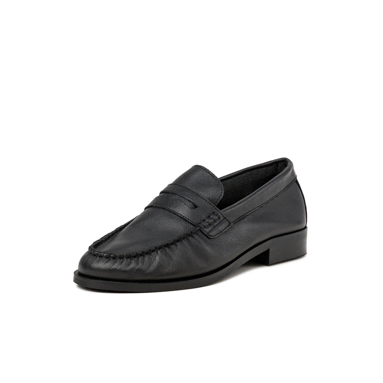 Duke + Dexter Ezra Penny Loafer W - 36 / Black - 4