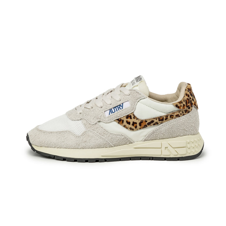 Autry Reelwind Low W - 37 / White / Leopard
