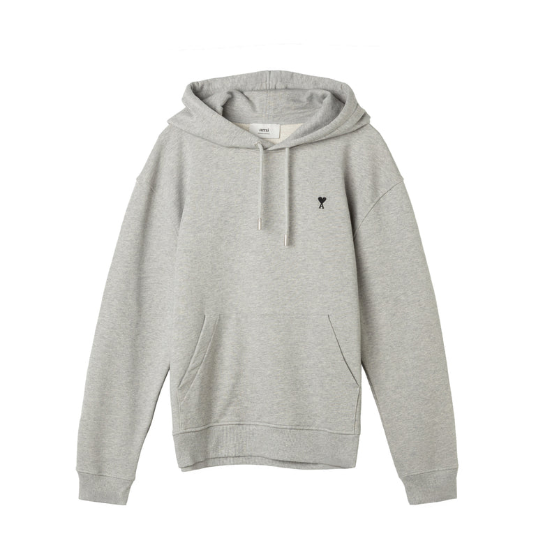 AMI Paris Ami De Coeur Hoodie - M / Heather - 1
