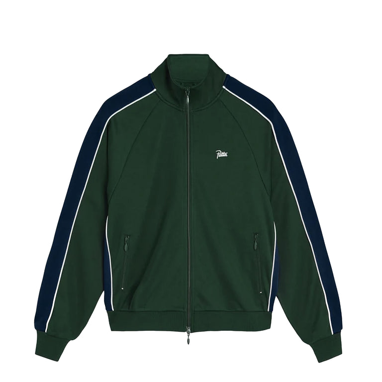 Patta Tricot Track Jacket - S / Pine Grove
