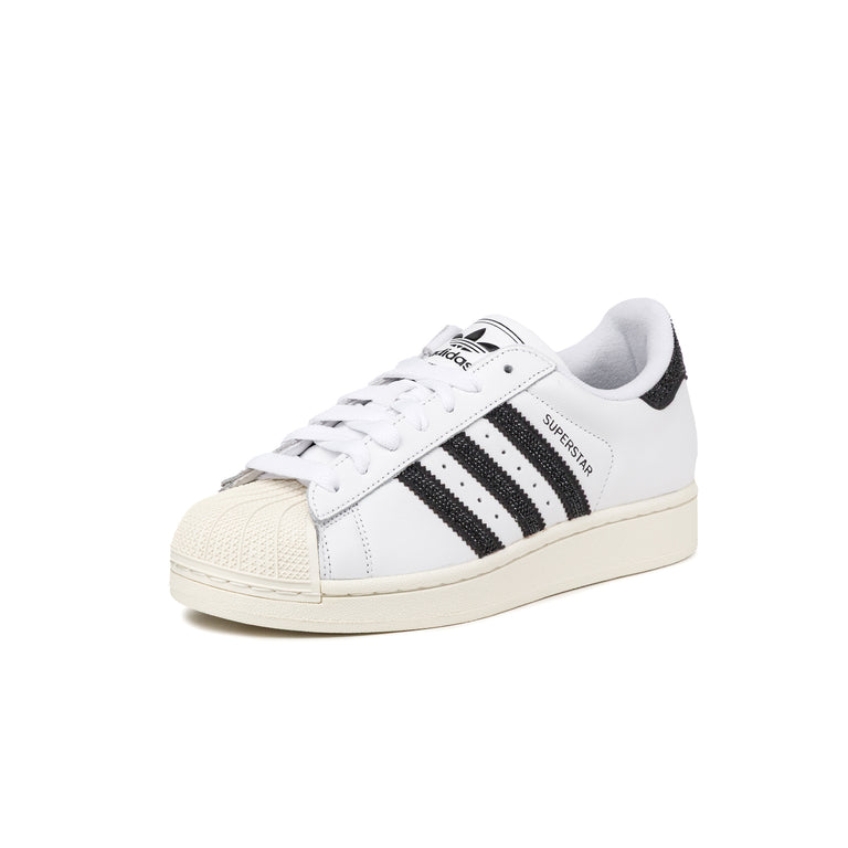 Adidas Superstar II W *Rhinestone* - 39 1/3 / Footwear White / Core Black / Off White - 6
