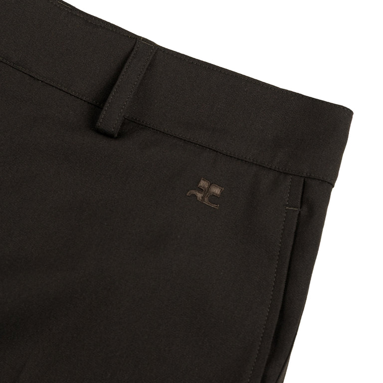 Courreges Light Twill Bootcut Pants - 50 / Chocolate - 3