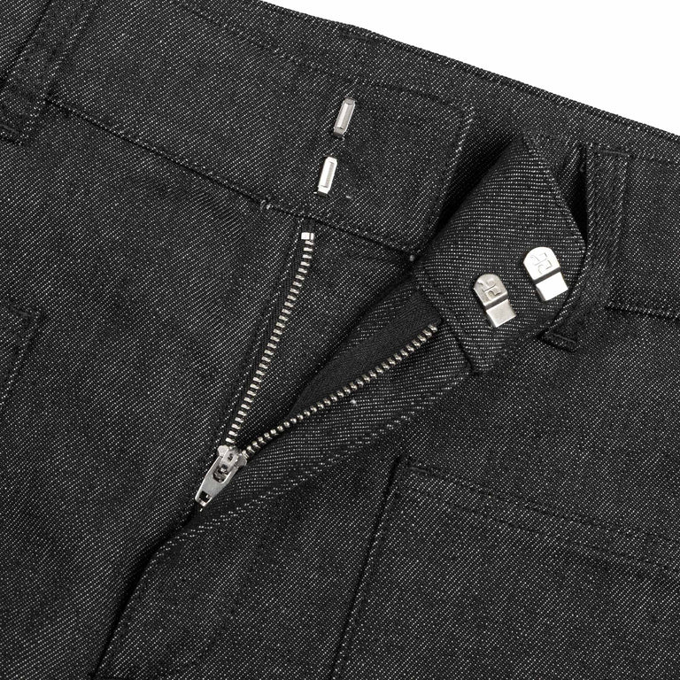 Courreges 2-Pocket Denim Pants - 36 / Black - 5