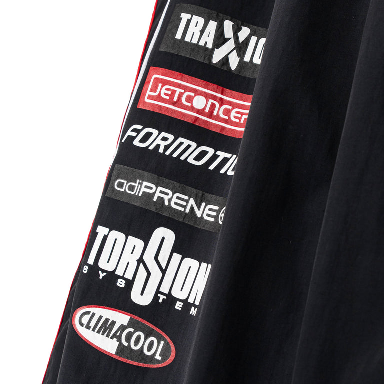 Adidas Teamgeist Moto Trackpant - S / Black / Green / Better Scarlet - 4