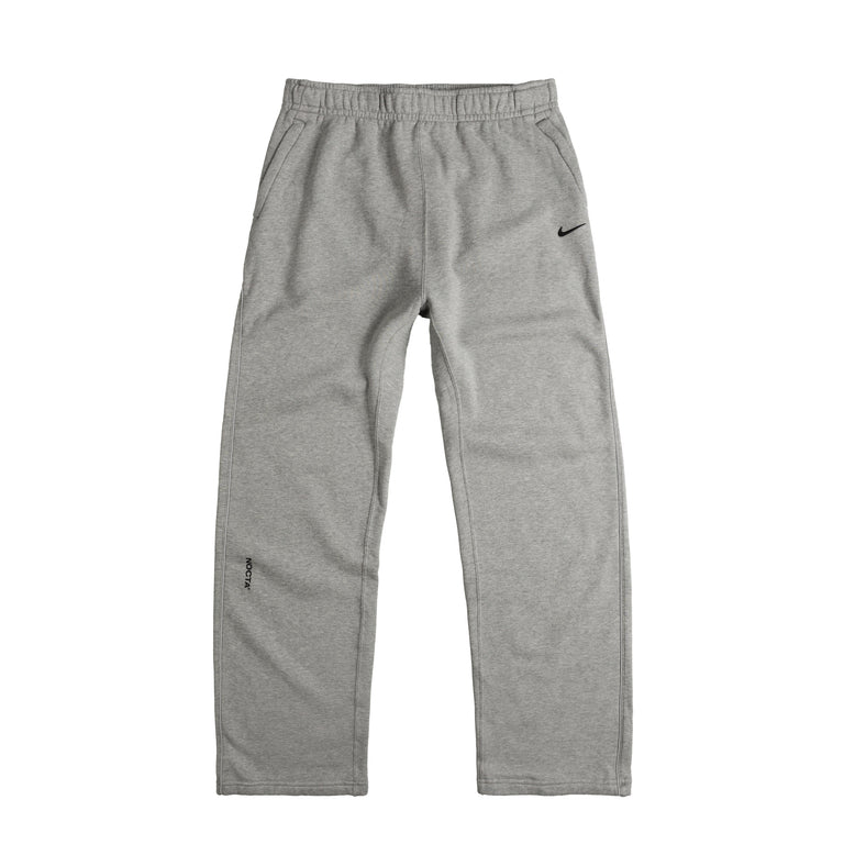 Nike x Nocta CS Open Hem Fleece Pant - XS / Dark Grey Heather / Matte Silver / Black
