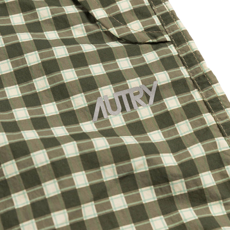 Autry Parachute Pants - L / Nylon Allover Algae - 5