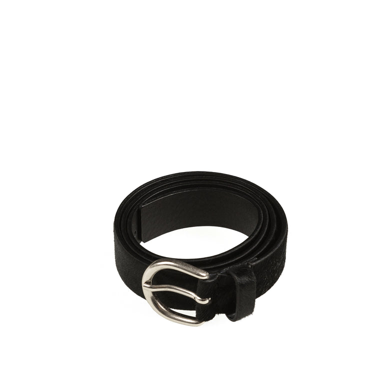 Molebo Ponyhair Belt - 100 / Black
