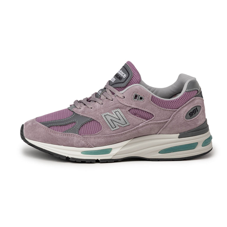 New Balance 991 v2 *Made in England* - 40.5 / Polignac / Toadstool / Silver
