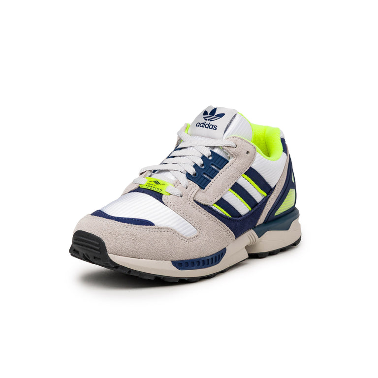 Adidas ZX 8000 - 41 1/3 / Footwear White / Dark Blue / Grey One - 5