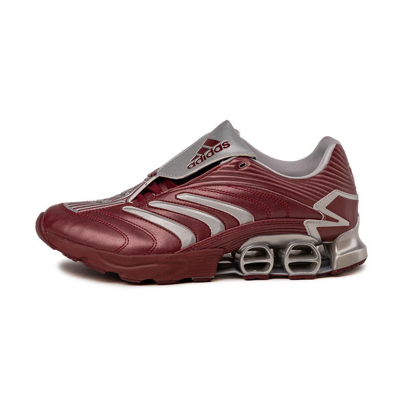 Adidas Predator Megaride - 41 1/3 / Collegiate Burgundy / Silver Metallic / Light Solid Grey
