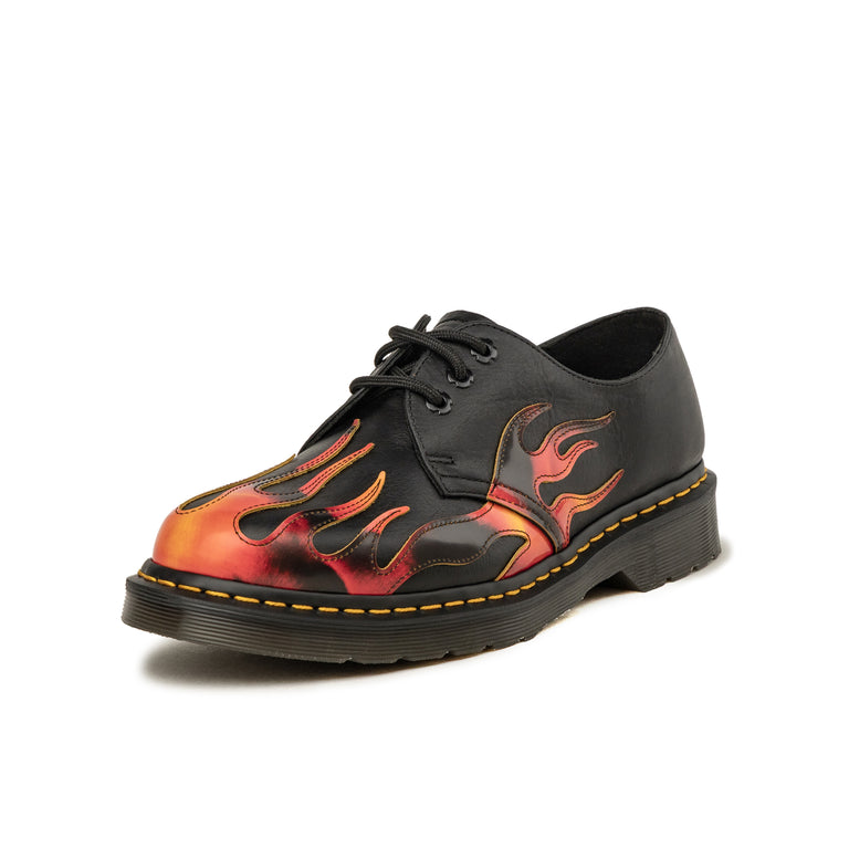 Dr. Martens 1461 *Flame* - 39 / Black / Vibrant Red / DMS Yellow - 2