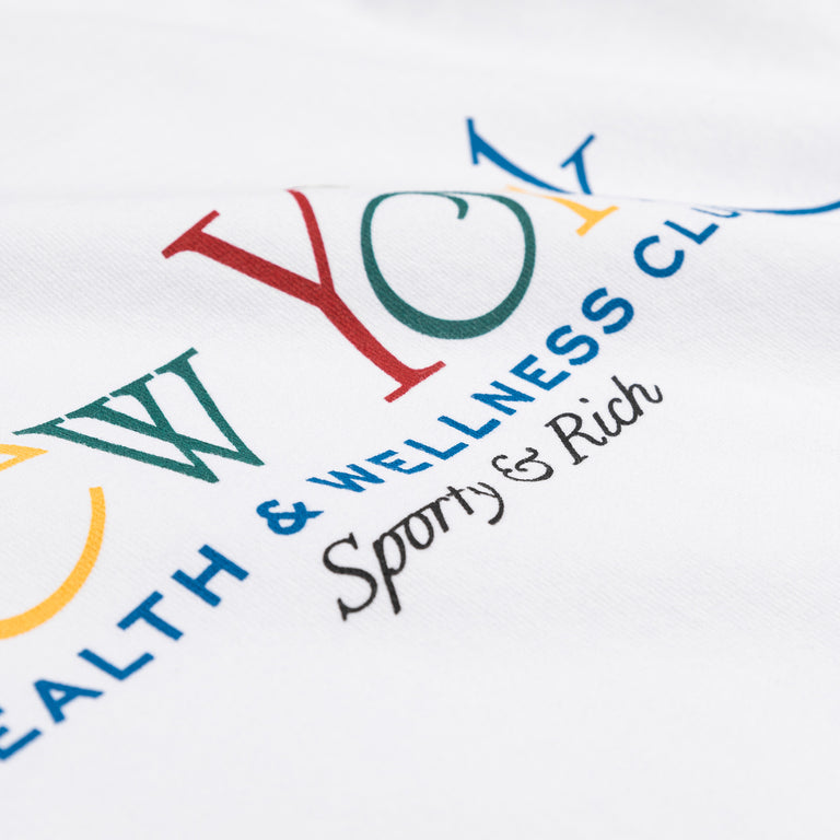 Sporty & Rich NY 94 Crewneck - XL / White - 3